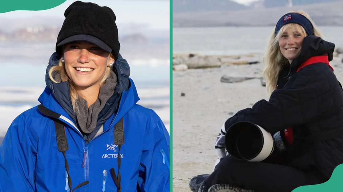 Ashleigh Scully taking a moment before and after taking a photo Ashleigh Scully taking a moment before and after taking a photo