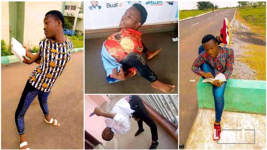The Nigerian student said that he has not damaged any part of his boy since he started. The Nigerian student said that he has not damaged any part of his boy since he started.