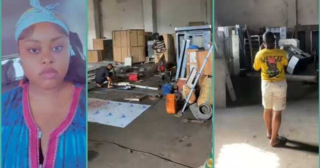 Lady proudly flaunts her father's factory on TikTok Lady proudly flaunts her father's factory on TikTok