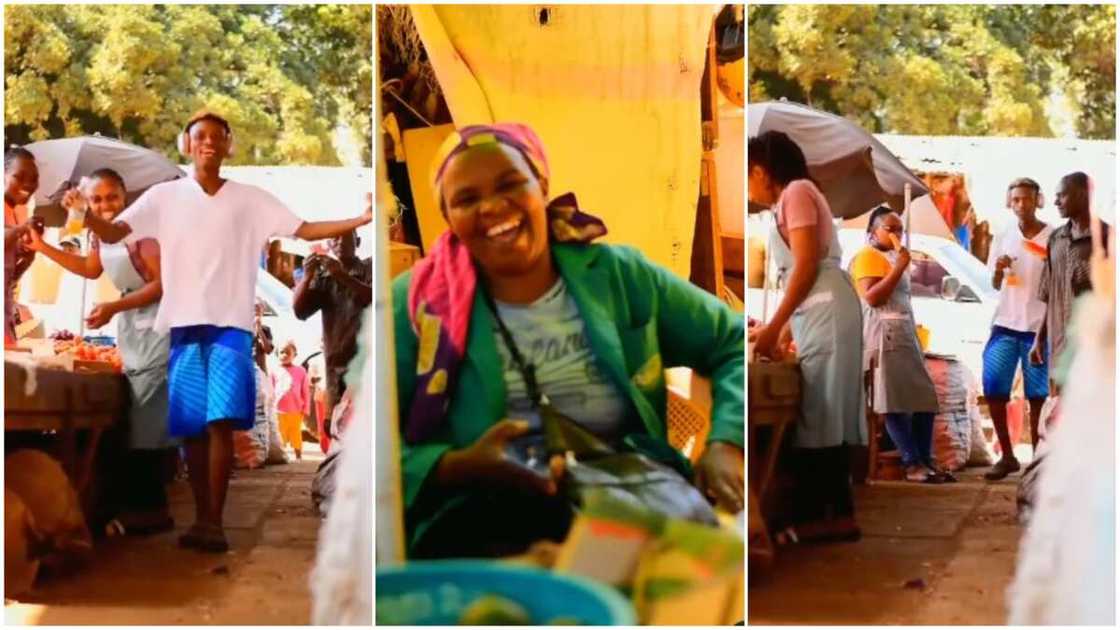 Many laughed in the market. Many laughed in the market.