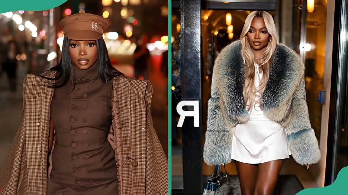 Fashion model Chelley Bissainthe