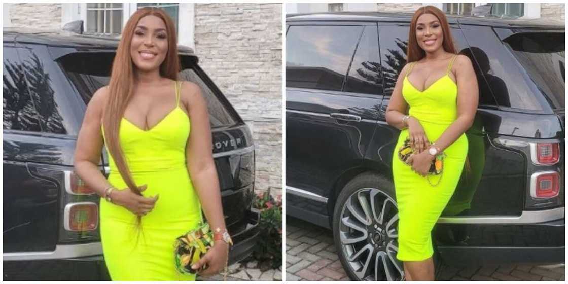 Photos of Linda Ikeji's birthday look.