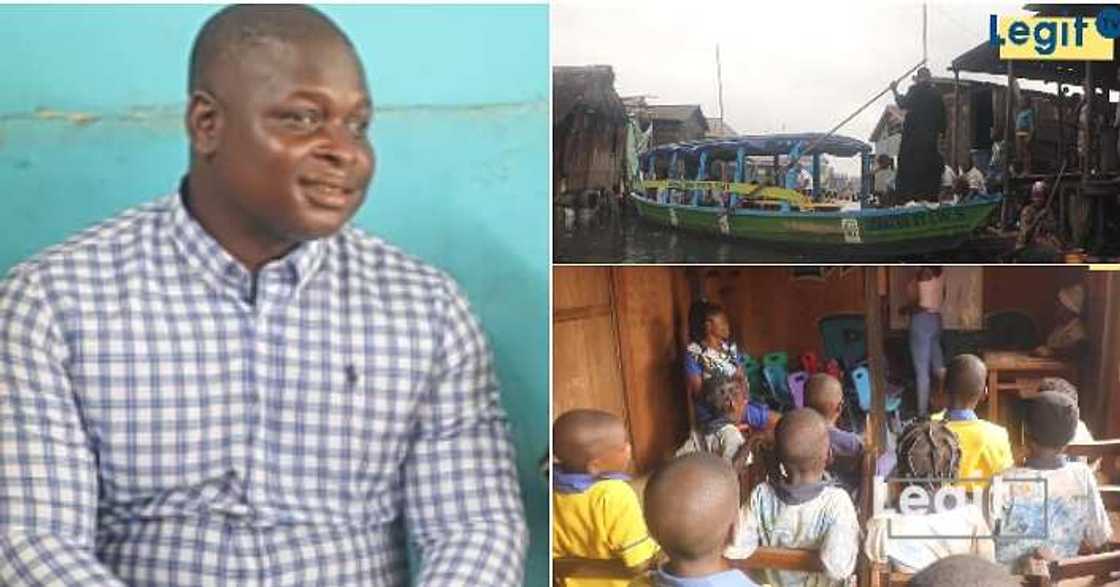 Man opens free school, free boat, Makoko