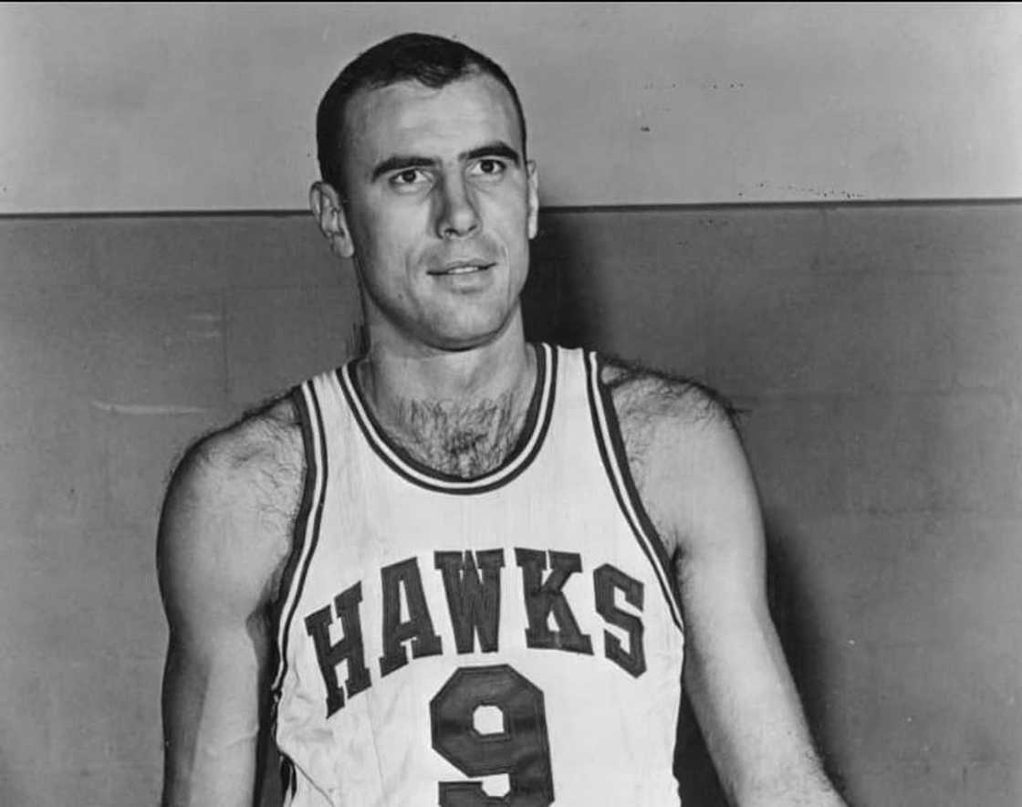 Bob Petit looks on before a game Bob Petit looks on before a game