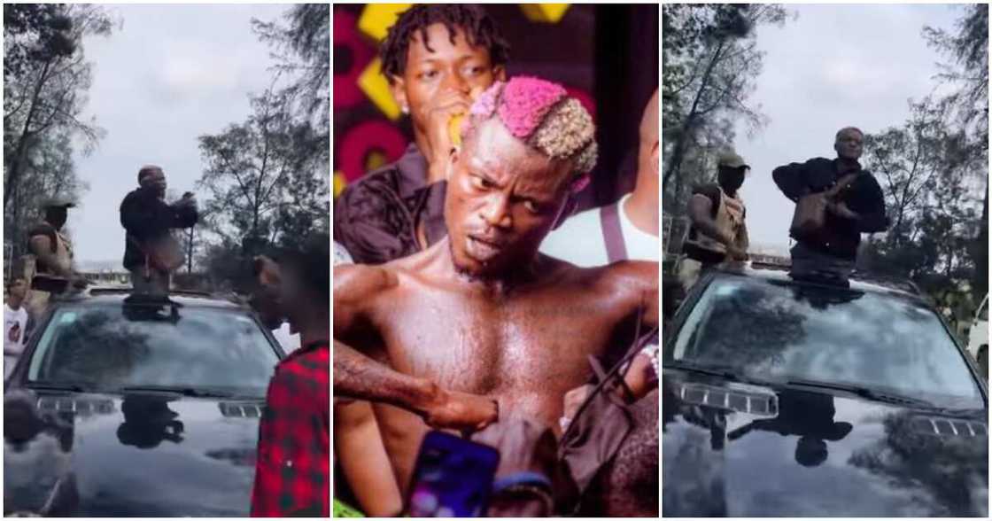 Photos of singer Portable in Port Harcourt Photos of singer Portable in Port Harcourt