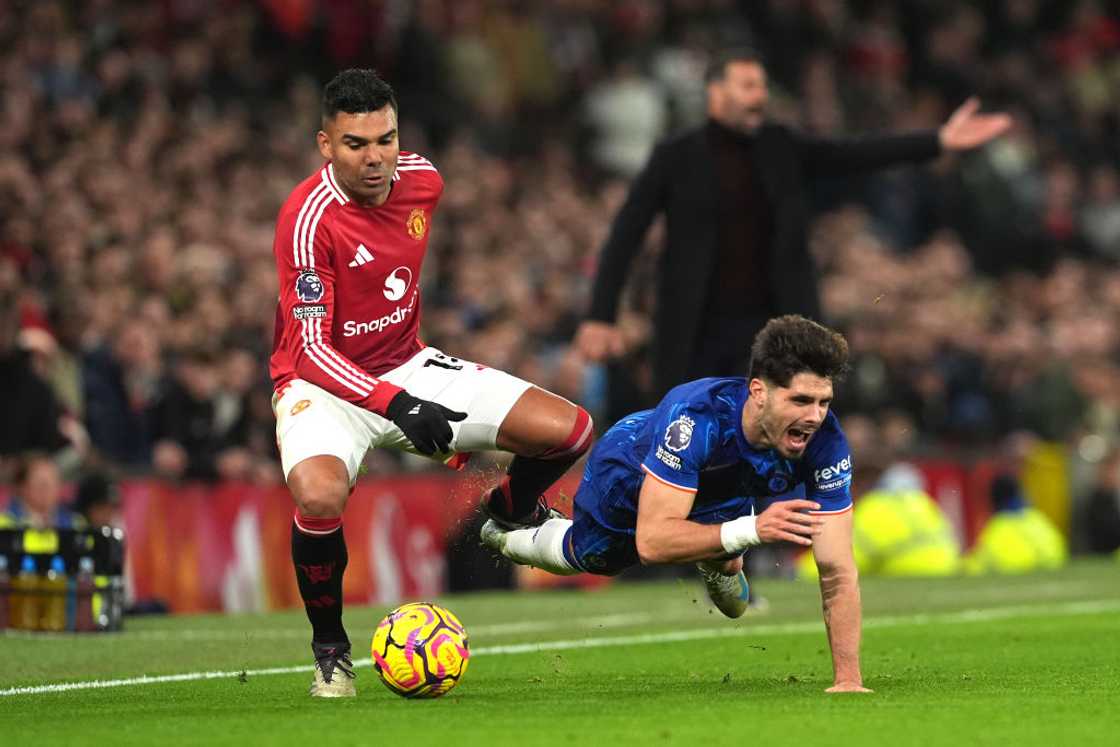 Manchester United vs Chelsea, Alejandro Garnacho, Casemiro, Pedro Neto