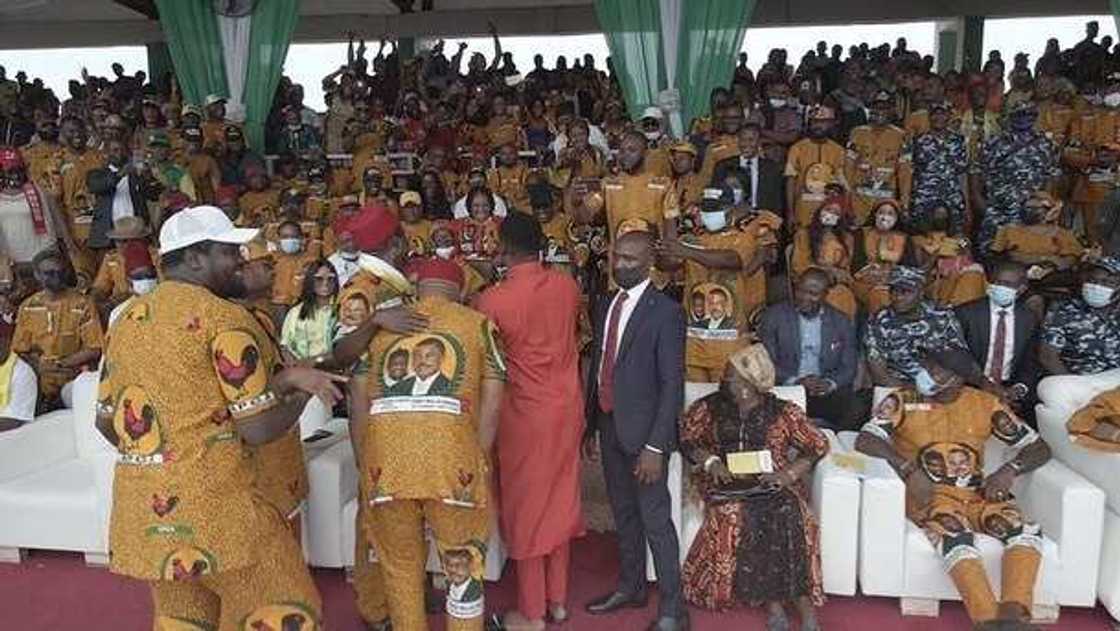 Actor Zubby Michael Campaigns for APGA, Soludo Actor Zubby Michael Campaigns for APGA, Soludo