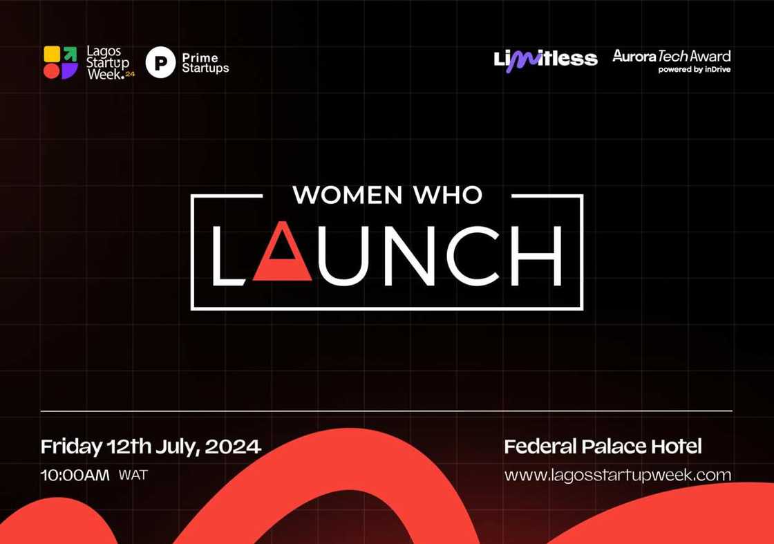 Women Who Launch, Aurora Tech Awards, Lagos Startup Week, PrimeStartups, Nadeen Hossam, Isioma Utomi, Olumide Olayinka