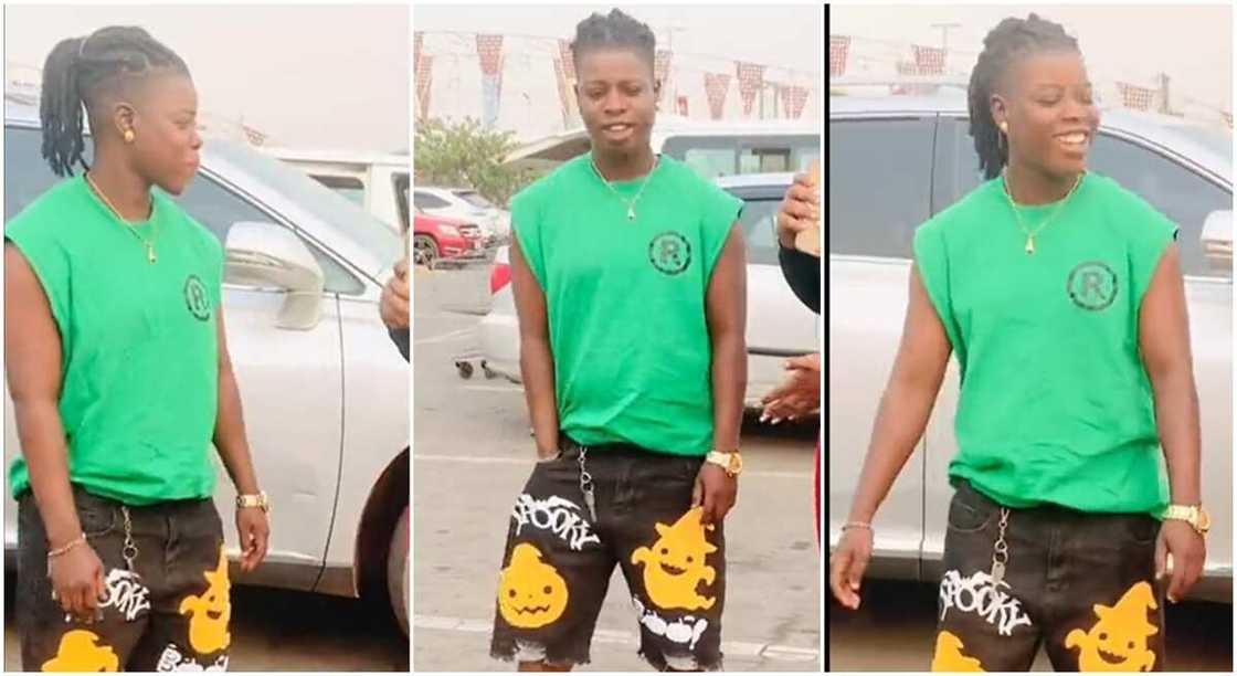 Photos of a Nigerian lady who is tomboy. Photos of a Nigerian lady who is tomboy.