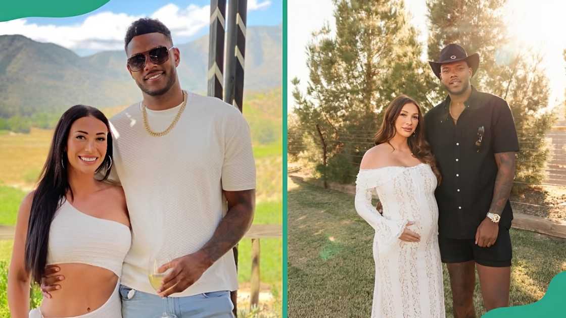 Reality stars Olivia Kaiser and Theo Campbell