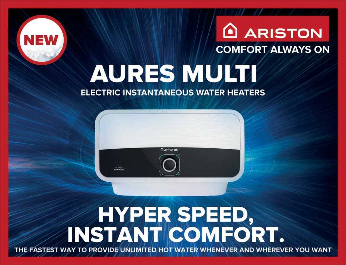 Ariston Introduces Aures range of Electric Instant Water Heaters into the market