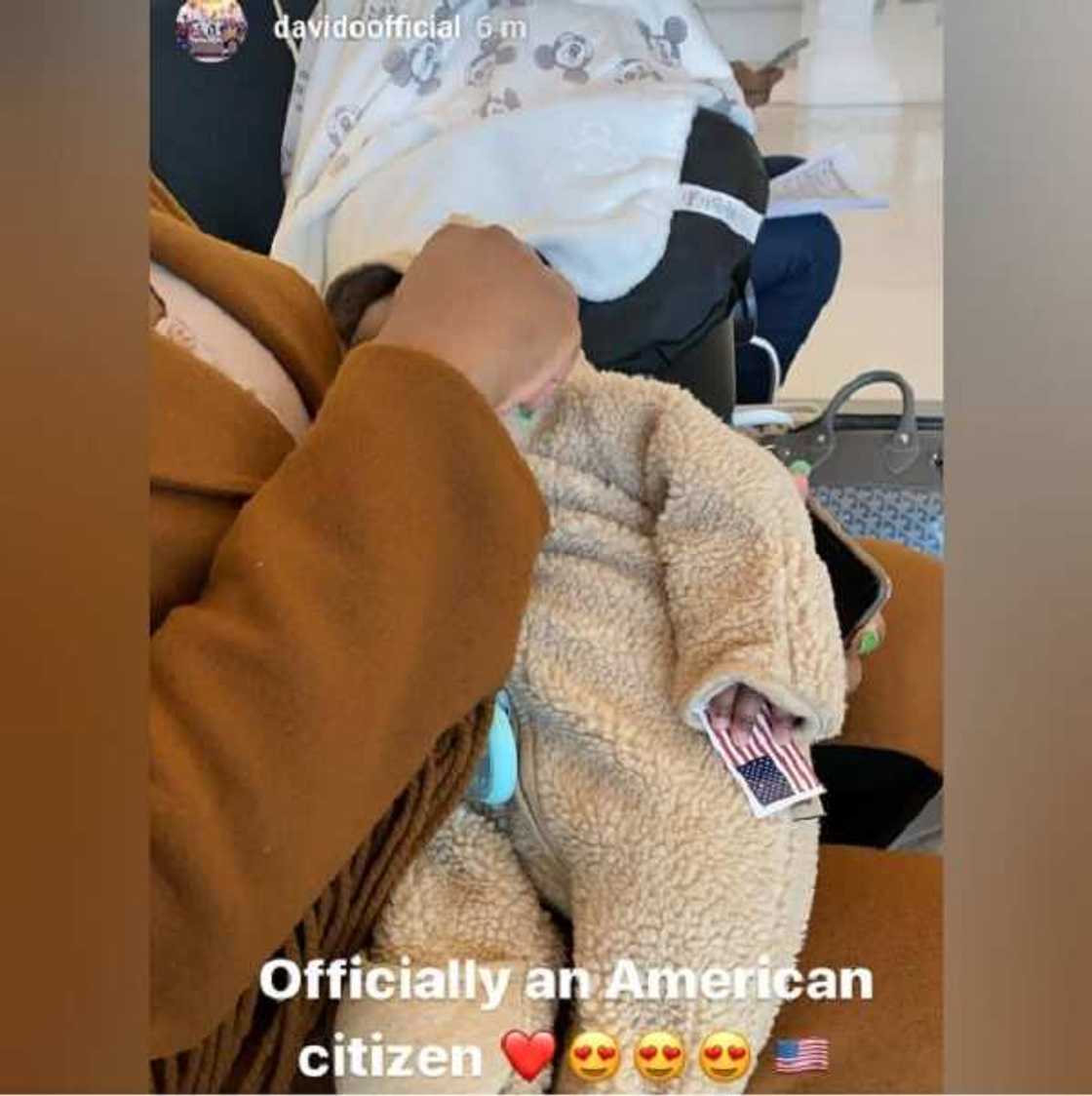 Davido and Chioma’s son Ifeanyi officially becomes US citizen Davido and Chioma’s son Ifeanyi officially becomes US citizen