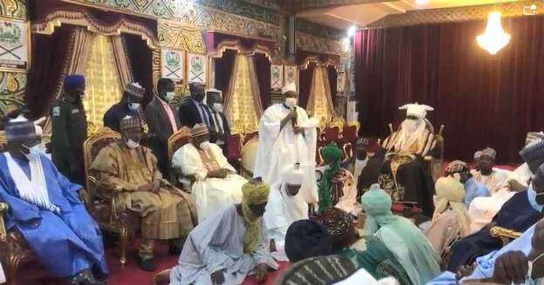 Committee coordinating Yusuf Buhari's wedding.