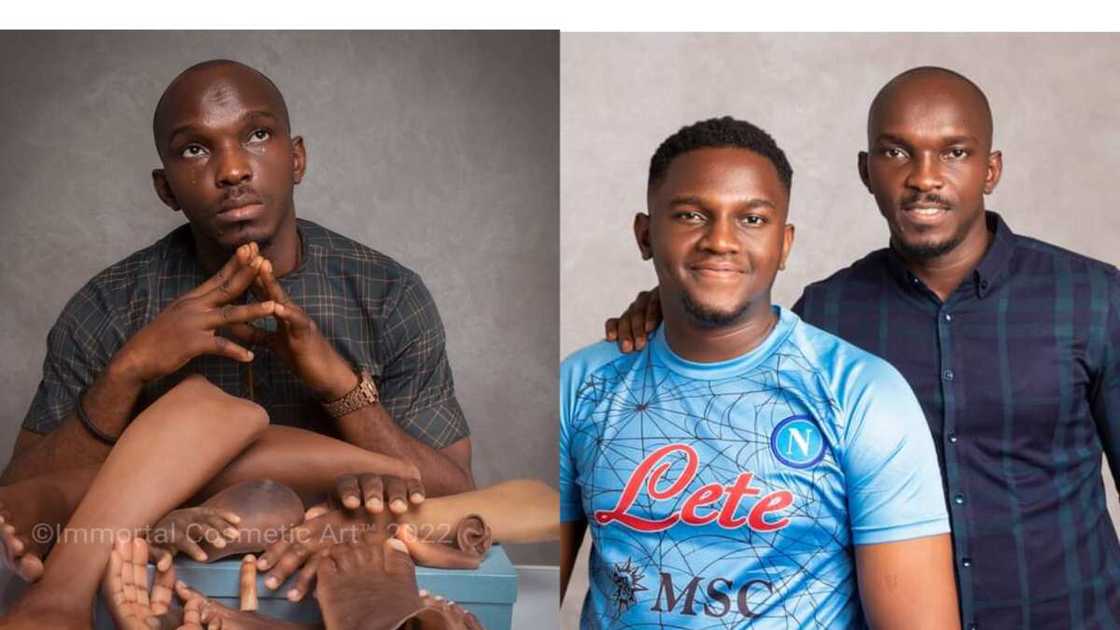 John Amanam from Nigeria invents prostheses John Amanam from Nigeria invents prostheses
