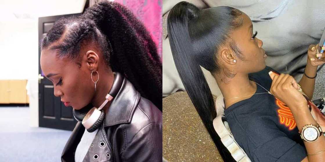 Ponytail styles Ponytail styles