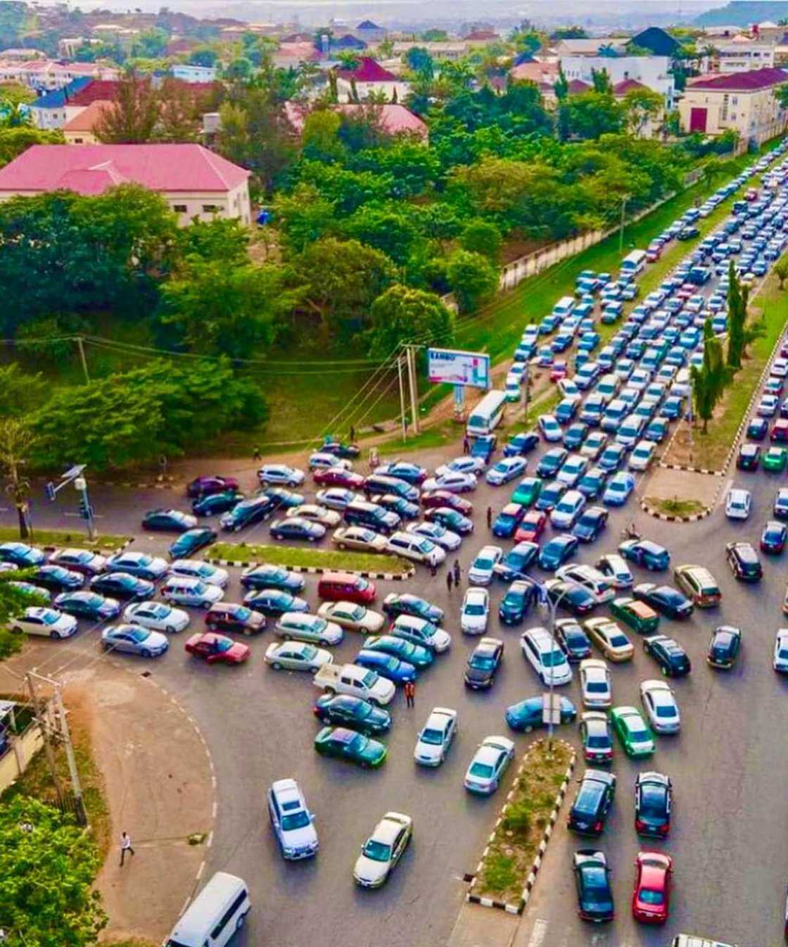 Hanyoyi ba masaka tsinke a Abuja.