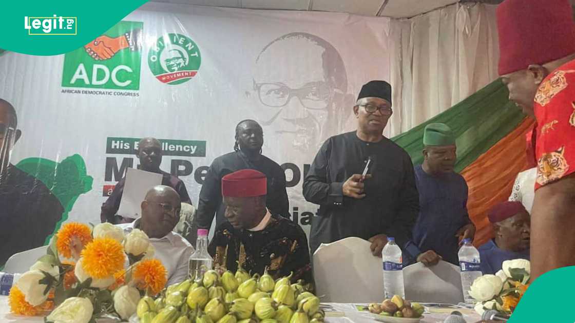 Peter Obi, Southeast leaders join ADC in Enugu ahead of 2027 election. Peter Obi, Southeast leaders join ADC in Enugu ahead of 2027 election.