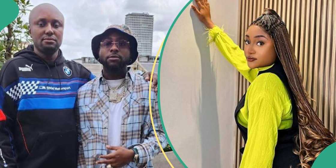 Davido's aide, Israel DMW's ex-wife Davido's aide, Israel DMW's ex-wife