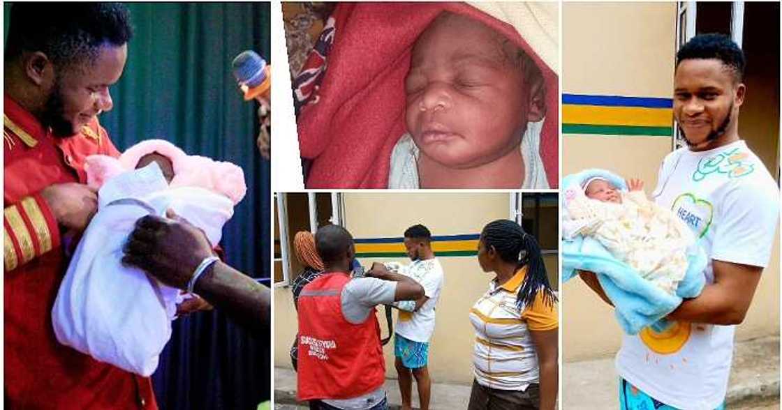 Pastor adopts baby, Increase, abandoned baby Pastor adopts baby, Increase, abandoned baby