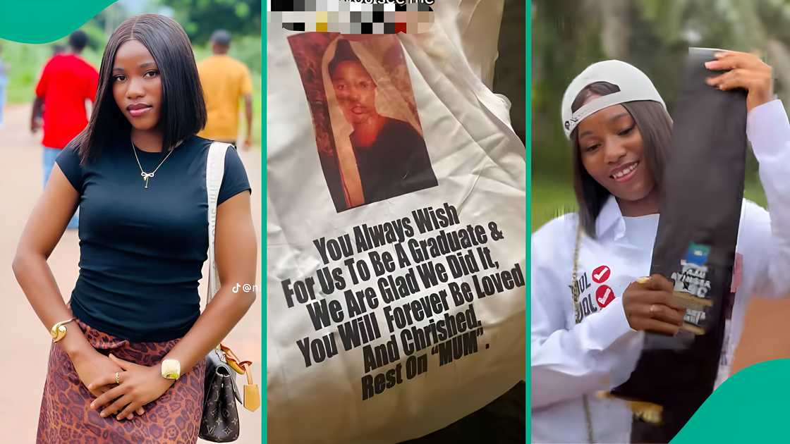 Kogi student goes viral after honouring late mother