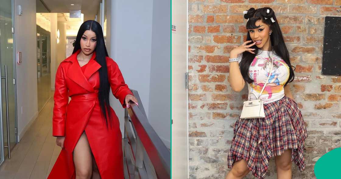 Drama As Cardi B Accessorises Dress at Paris Fashion Week With Live Crow, Sparks Talks: “No Class”