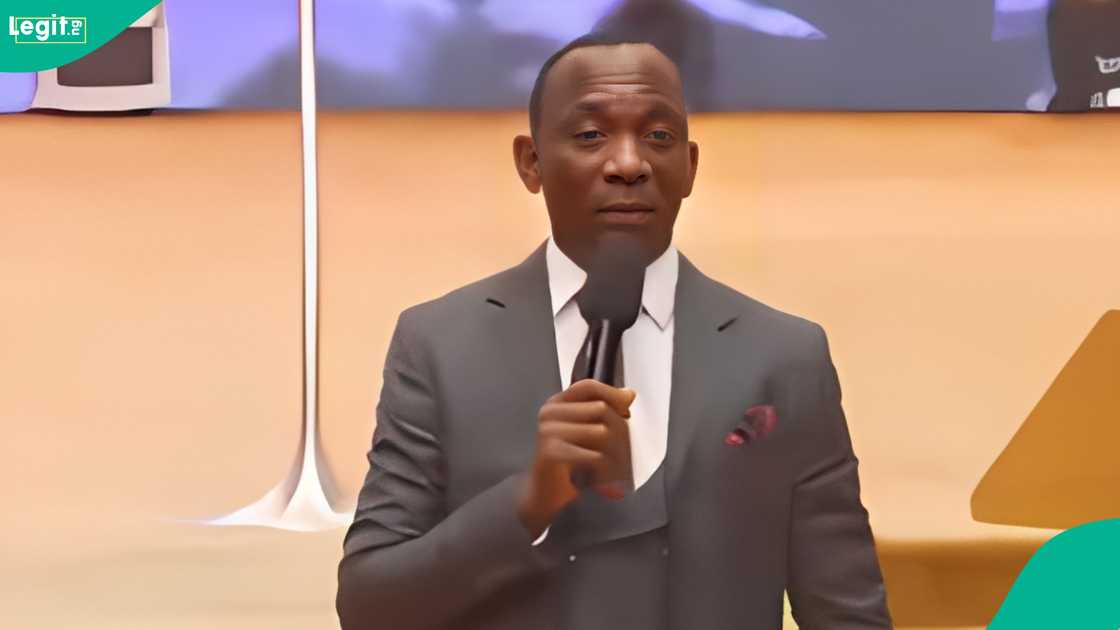 Rev. Ezekiel Dachomo addresses Christians at Dunamis church amid security concerns