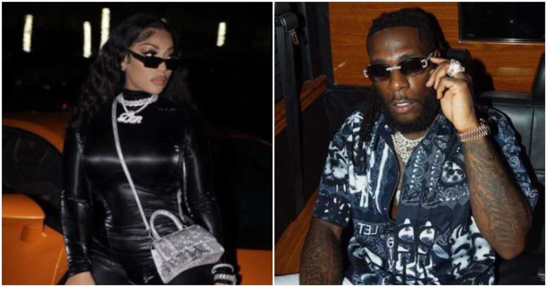 Stefflon Don and Burna Stefflon Don and Burna