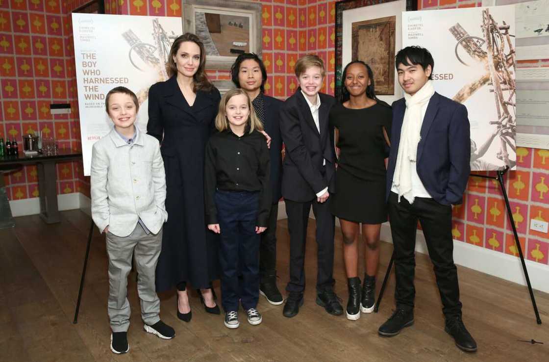 Pax Thien Jolie Pitt siblings