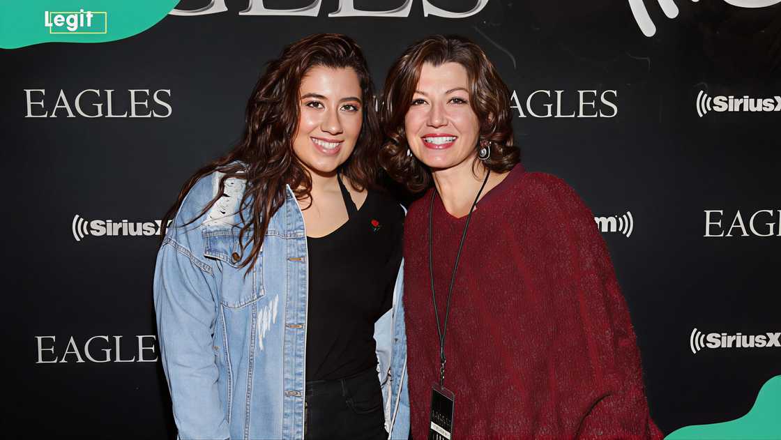 Corrina Grant Gill and Amy Grant at the Grand Ole Opry House