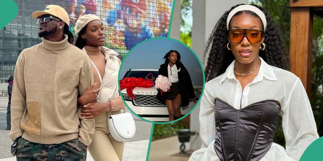 Paul Okoye's wife flaunts new whip given by husband. Paul Okoye's wife flaunts new whip given by husband.