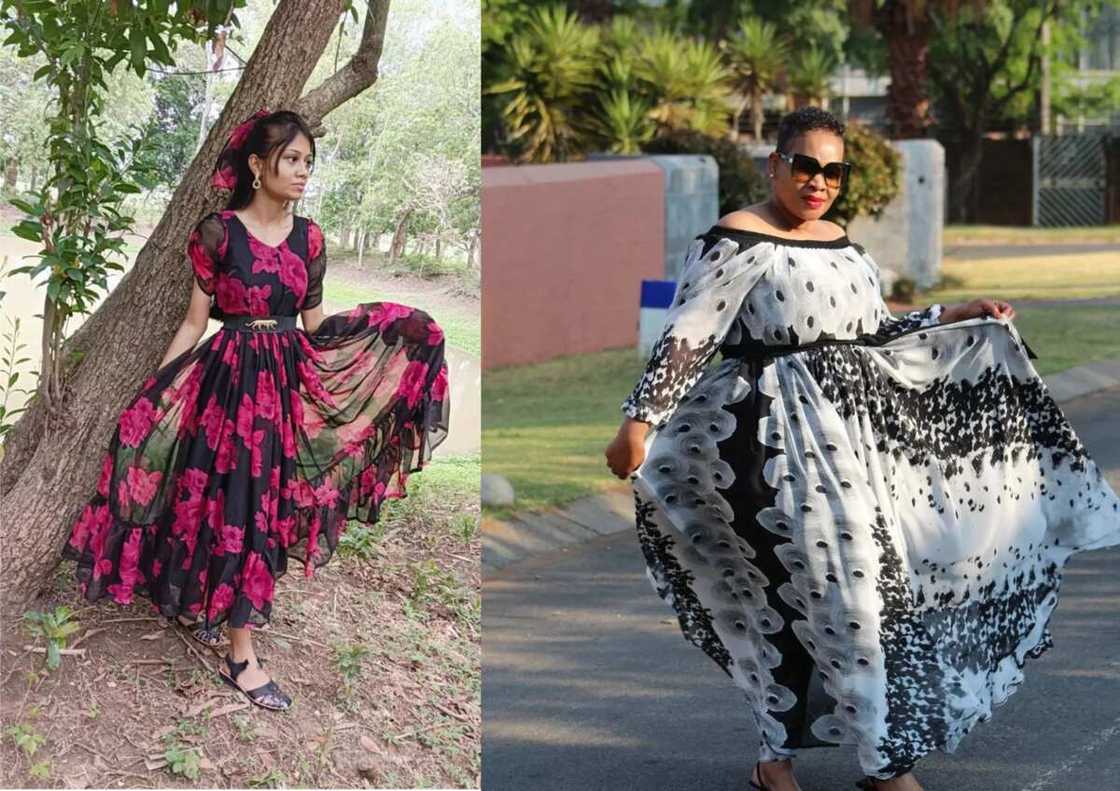 flowered chiffon gown styles flowered chiffon gown styles