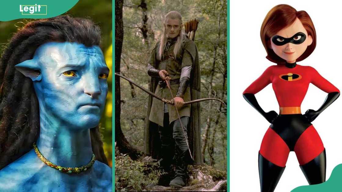 Best ENFP characters; Jake Sully (L), Legolas (C), and Elastigirl (R) Best ENFP characters; Jake Sully (L), Legolas (C), and Elastigirl (R)