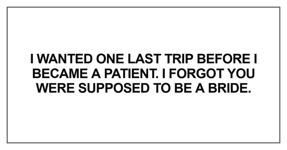 I wanted one last trip before