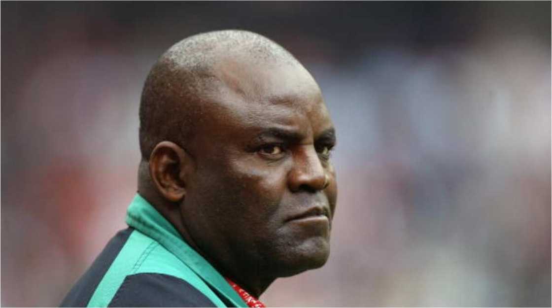 Former Super Eagles defender Christian Chukwu sends Gernot Rohr message ahead AFCON qualifiers