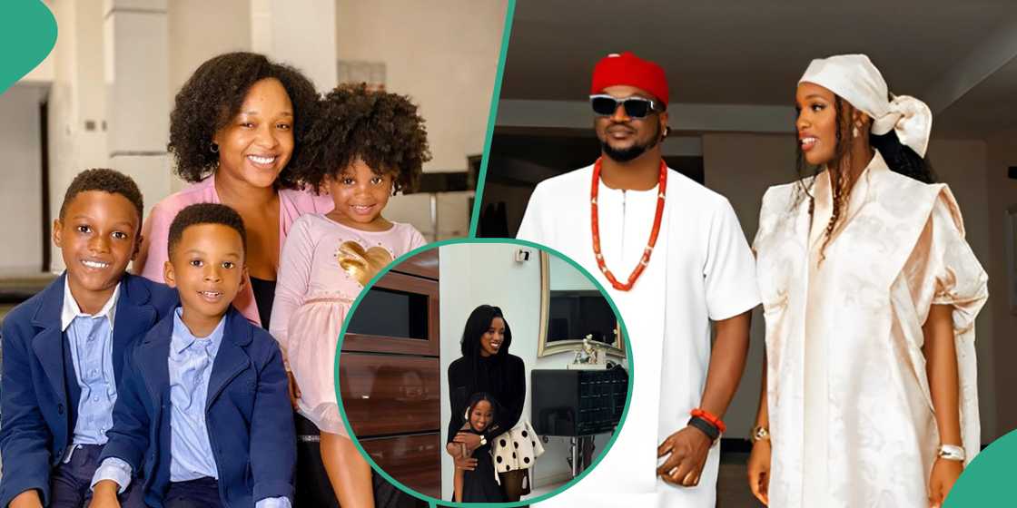 Christmas joy as Paul Okoye’s older children meet their baby sister Christmas joy as Paul Okoye’s older children meet their baby sister