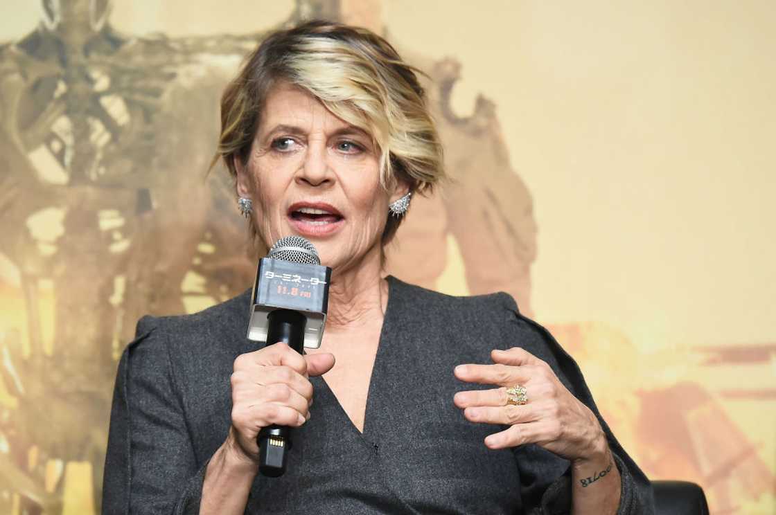 Linda Hamilton at the 'Terminator: Dark Fate' Linda Hamilton at the 'Terminator: Dark Fate'