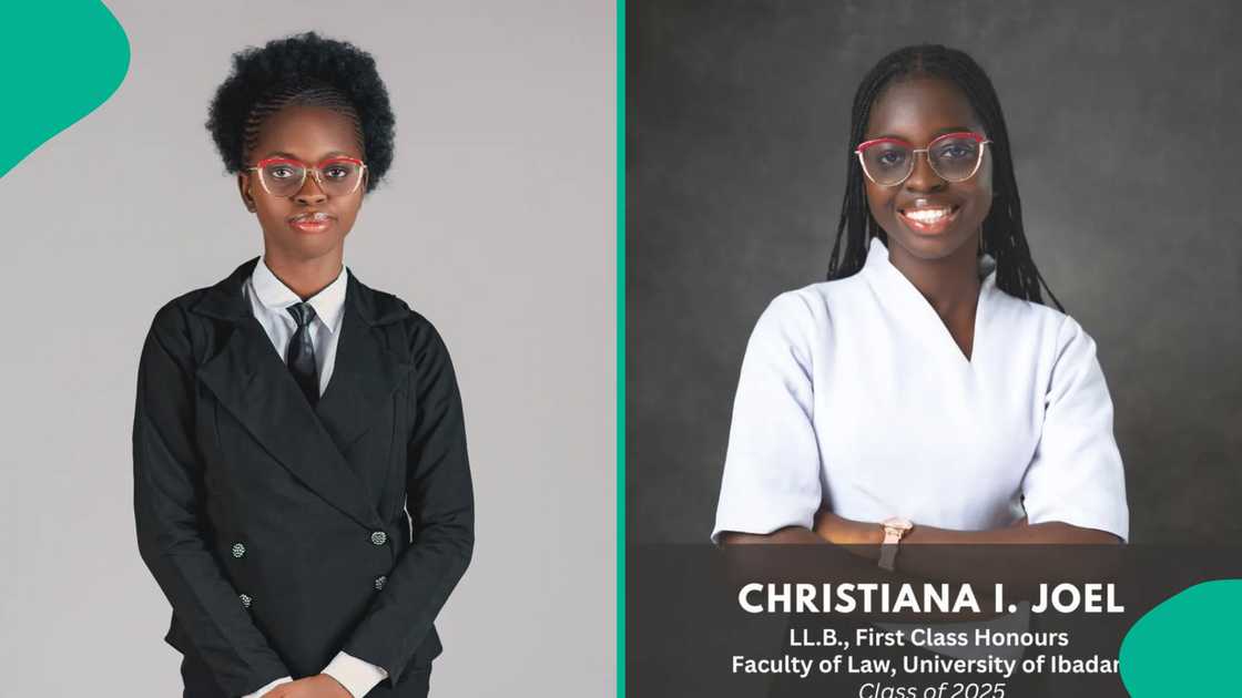 Joy as University of Ibadan student who was unsure of her future goal graduates with first class degree in law