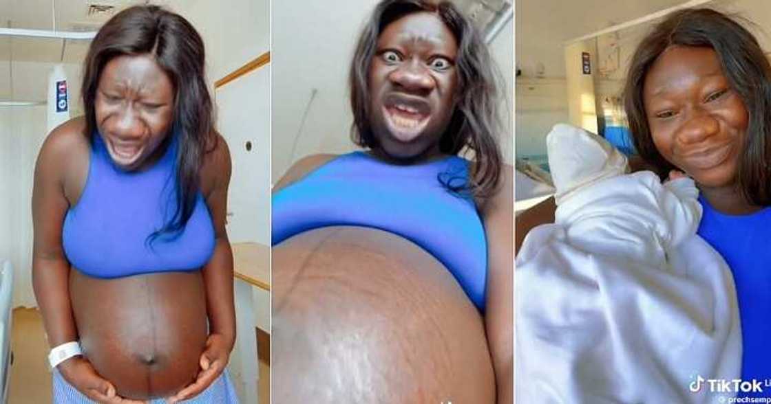 Woman reveals how pregnancy changed her looks Woman reveals how pregnancy changed her looks