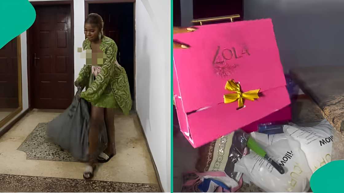 Lady trends online after revealing cash and souvenirs from wedding Lady trends online after revealing cash and souvenirs from wedding