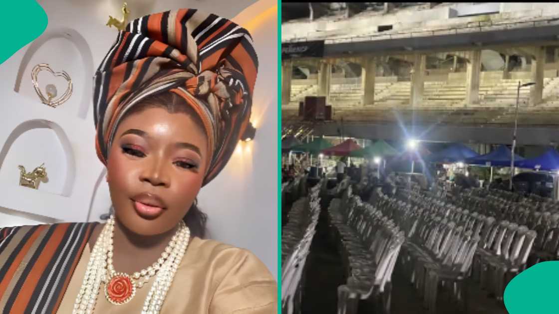 Lady shares behind-the-scenes video, says her father did lighting of 'The Experience' 20 venue