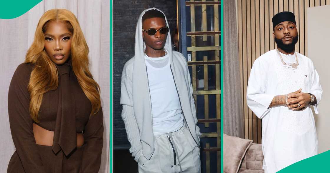 Tiwa Savage speaks about her four male colleagues in the music industry Tiwa Savage speaks about her four male colleagues in the music industry