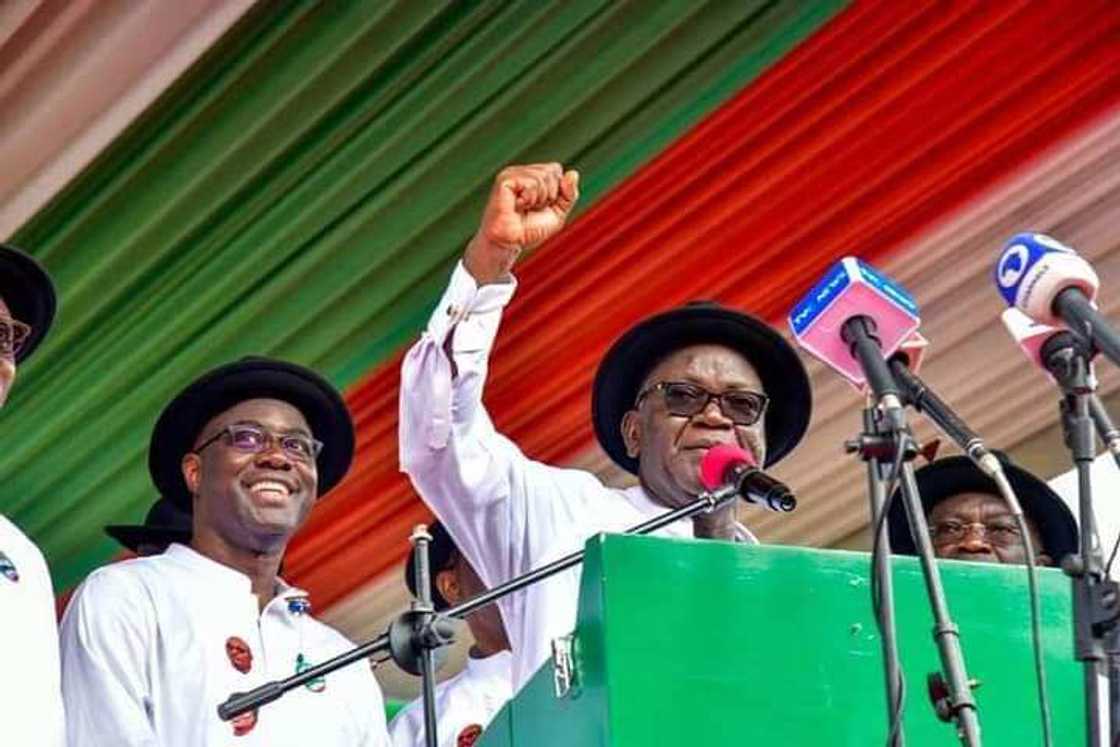 Gwamna Samuel Ortom. Gwamna Samuel Ortom.