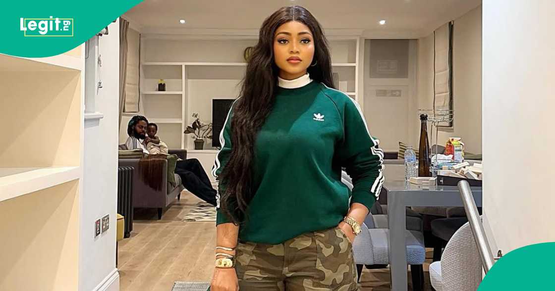Regina Daniels gets dragged over new post. Regina Daniels gets dragged over new post.