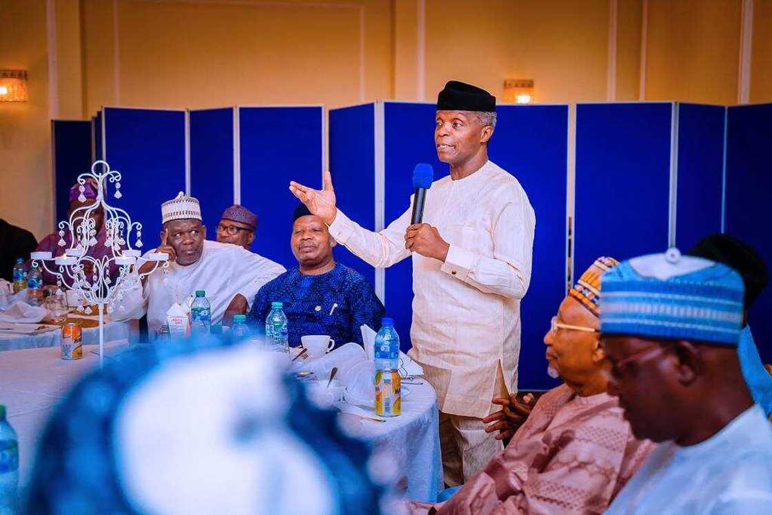 Speakers of State Assemblies Offer Osinbajo Support Speakers of State Assemblies Offer Osinbajo Support