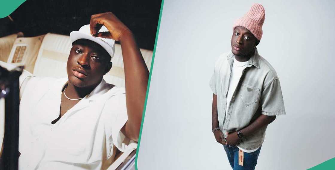 Carter Efe and his family adorn black outfits on Valentine's Day Carter Efe and his family adorn black outfits on Valentine's Day