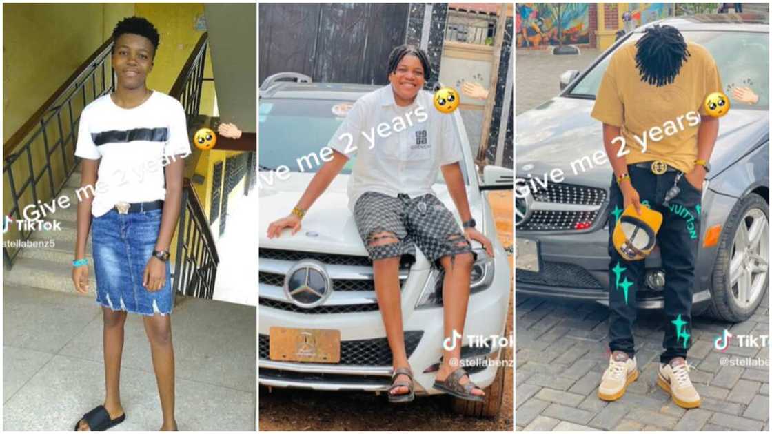 Lady's transformation photos/Lady thanked God for life. Lady's transformation photos/Lady thanked God for life.
