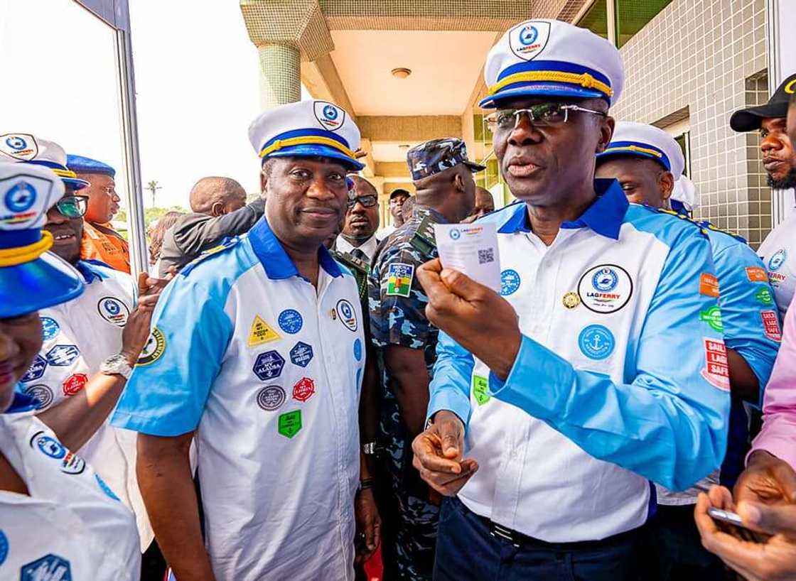 LAGFERRY: Sanwo-Olu unveils commercial water transportation with speed boats LAGFERRY: Sanwo-Olu unveils commercial water transportation with speed boats