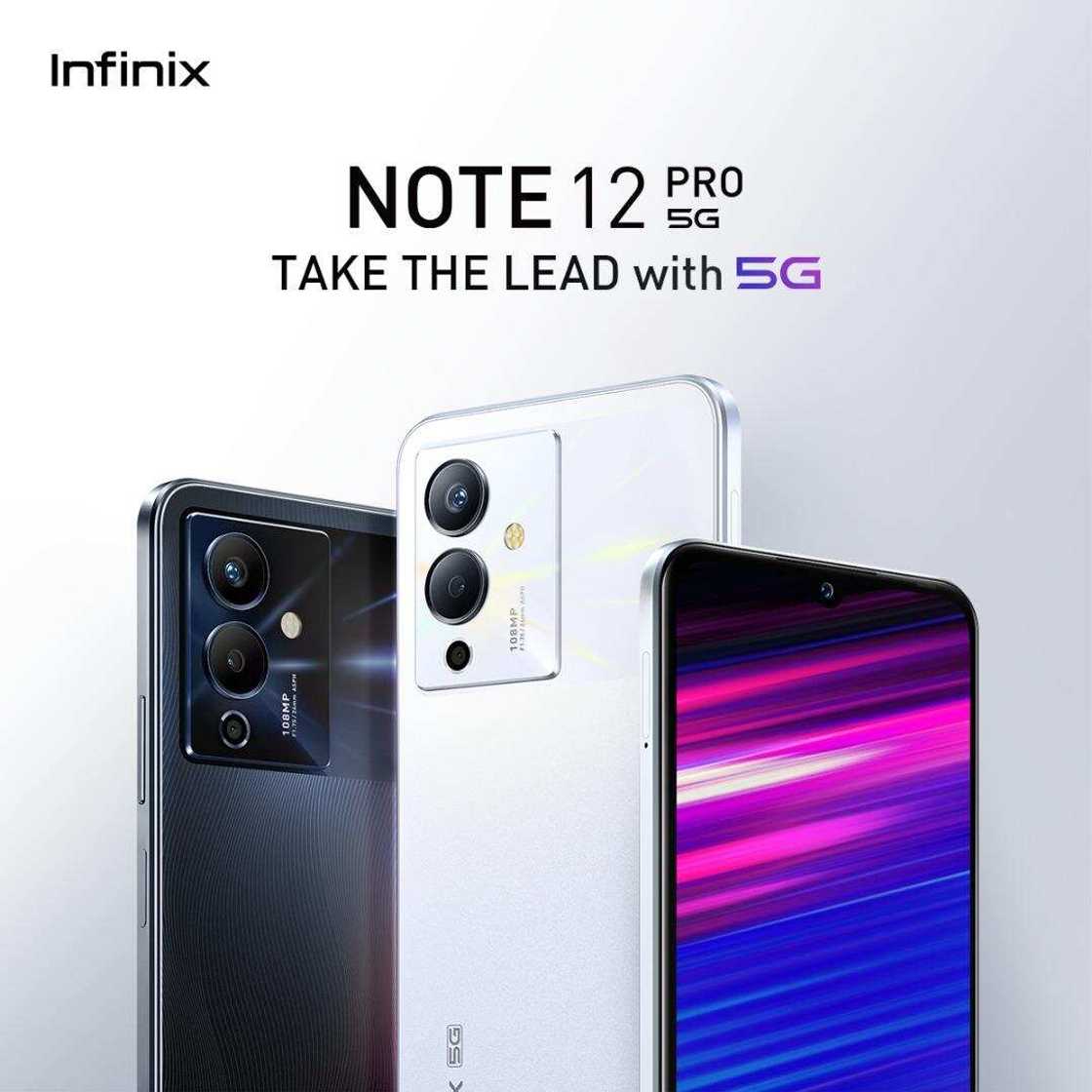 Infinix Releases Stunning New NOTE 12 5G Series with Next-Level Photographic Capabilities Infinix Releases Stunning New NOTE 12 5G Series with Next-Level Photographic Capabilities