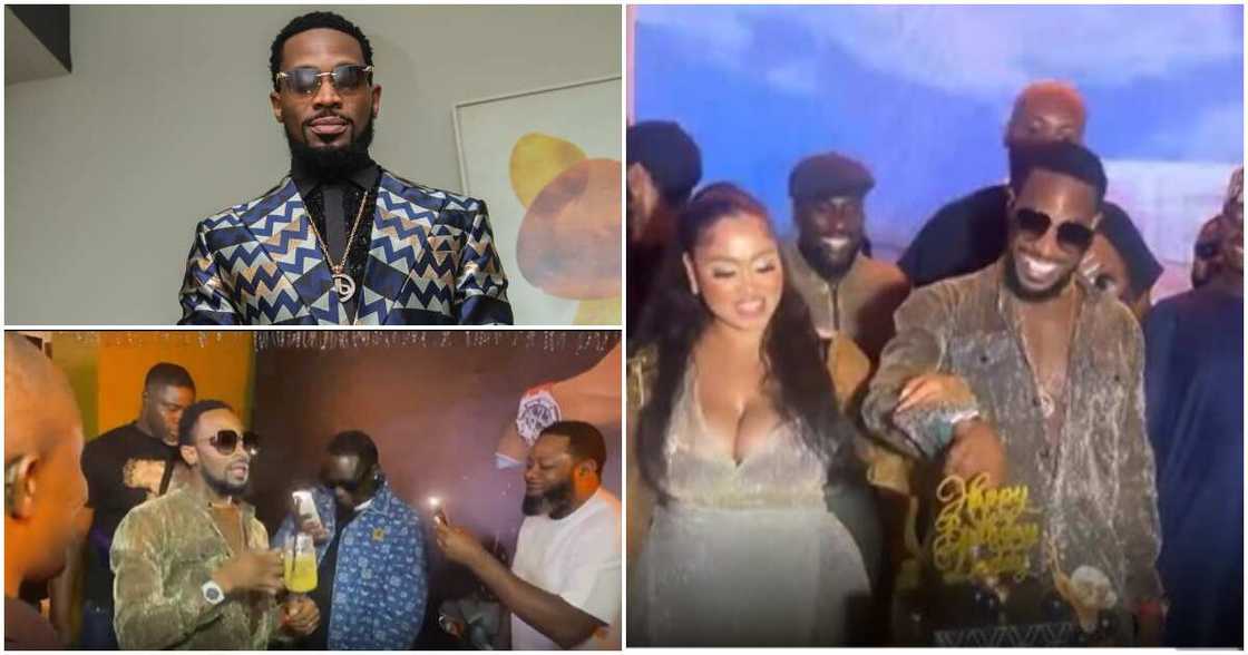 Wande Coal, Skiibii, Ice Price, D'banj, 42nd birthday party Wande Coal, Skiibii, Ice Price, D'banj, 42nd birthday party