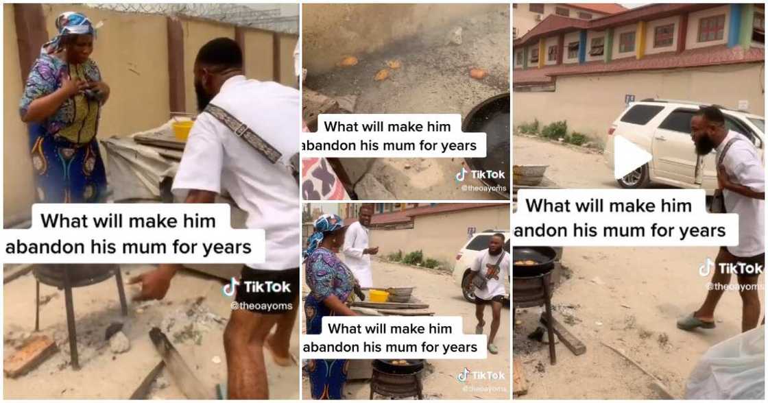 Man scatters mum's akara business Man scatters mum's akara business